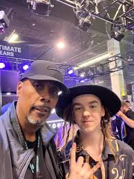 Day 2 at NAMM Shure Taj Farrant (adopted lil bro) Morris Hayes Yamaha  Guitars Maya Mcclean Ashley Tamar Davis Marva King Mark Kibble (Take 6),