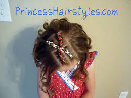 Patriotic Ribbon Cornrows Hair Styles Girl Hairstyles Little Girl Hairstyles