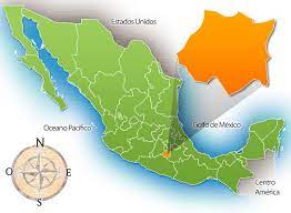 Mapa hotela u oblasti morelos: Estado De Morelos De La Republica Mexicana Mexico Real