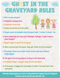 Ghost In The Graveyard Rules And Instructions On How To Play In 2020 Outdoor Games For Kids Fun Games For Kids Indoor Activities For Kids
