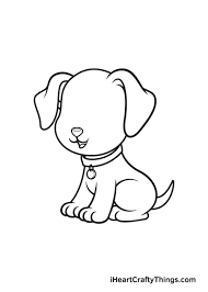 An easy, step by step drawing lesson for kids and adults alike. Dog Drawing How To Draw A Dog Step By Step