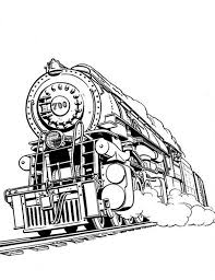 Pin On Railroad Coloring Page