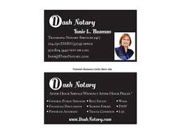 Notary loan rose gold white marble typography business card. Website Design And Creation Small Business Dashnotary Com