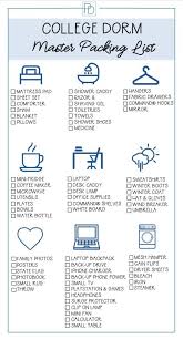 College Dorm Master Packing List To Help You Prepare For And Buy What Is Needed For A Freshman S D College Dorm Supplies Dorm Room Checklist Dorm Room Supplies