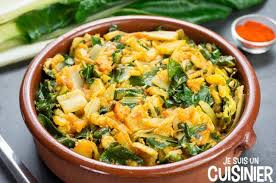 Recette De Poelee De Blettes Et Pommes De Terre A L Ail Et Paprika Cuisine Espagnole Recette Plat Legume Blette Recette De Plat