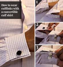 Place the glue side of the finding down onto the backside of the button. How To Wear Cufflinks French Cuffs Black Lapel