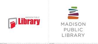Madison Public Library Logos Library Logo Library Design Information Design