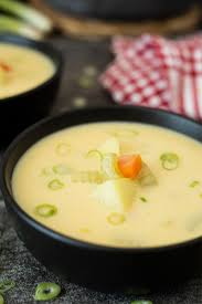 German Potato Soup Kartoffelsuppe German Potato Soup Recipes Food