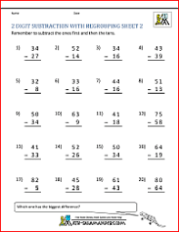 Teaching tools · learning resources · progress reporting 2 Digit Subtraction Worksheets
