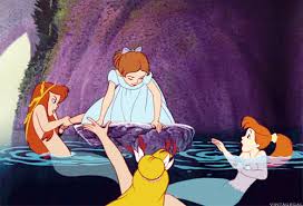 Vintagegal Disney S Peter Pan 1953 Disney Movie Scenes Peter Pan Mermaids Disney Funny
