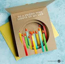 Though making a birthday card may take a little more time than running out and buying one, it will pay off when your friend or loved one receives a card to make a birthday card, fold a piece of colorful construction paper into quarters. 22 Diy Birthday Card Ideas To Help You Be Festive On The Cheap