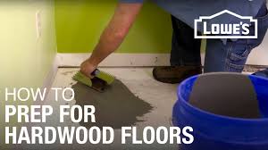 It goes down on top of wood or concrete subfloors. How To Prep A Subfloor Lowe S