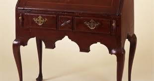 Queen Anne Inlaid Cherry And Maple Lady S Desk Probably Connecticut Circa 1770 Milwaukee Art Mu Early American Furniture Furniture Styles American Furniture