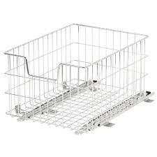 Slide out pot & pan caddy. Trinity Ecostorage 13 In W X 17 75 In D X 11 In H Steel Wire In Cabinet Pull Out Wire Basket Tbfc 2207 The Home Depot