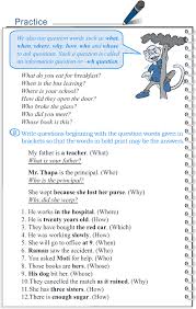 A collection of english esl worksheets for home learning, online practice, distance learning and english classes to teach about grade, 5, grade 5. Grade 5 Grammar Lesson 13 Questions Grammar Lessons English Grammar Exercises English Grammar Worksheets