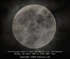 A super blood full moon in marseille, france, 2019. Manila Bulletin News On Twitter Look Catch The Full Sturgeon Moon Tonight The Full Moon In August Is Called Sturgeon Moon From The Huge Freshwater Fish That Was Once Found In Lakes