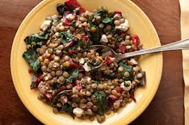 Swiss Chard With Lentils And Feta Cheese Recipe Chowhound