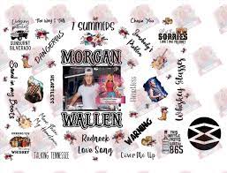 Morgan Wallen 20oz Skinny Straight Tumbler Wrap Digital File Etsy In 2021 Cute Stickers Western Wall Art Etsy