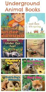 Books About Underground Animals Preschool Books Animal Books Classroom Books