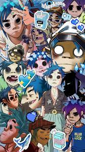 Find the best gorillaz wallpaper noodle on wallpapertag. 2 D W A L L P A P E R Yes I Will Make An Image