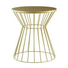 Elle Decor Lulu End Table Wayfair Gold Side Table Side Table Round Coffee Table Living Room