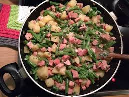 Bohnen Kasseler Pfanne Von 1er Weber Chefkoch Kassler Rezept Rezepte Fleisch Gerichte