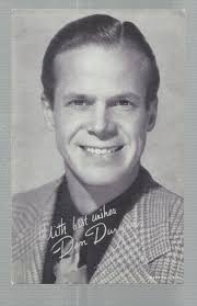 Dan Duryea Exhibit Card Circa 1948+