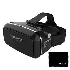 Akally 3d Vr Headset Glasses Virtual Reality Mobile Phone 3d Movies For Iphone 6s 6 Plus Vr Box Virtual Reality Virtual Reality Headset Virtual Reality Glasses