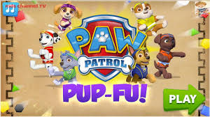 Paw Patrol Pup Fu Patrulha Canina Games Kids Paw Patrol Nick Junior Paw Patrol Pups Disney Junior Games Nick Jr Games