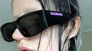 21st century and contemporary balenciaga sunglasses. Led Frame Sunglasses By Balenciaga Highxtar