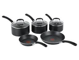 Tefal Premium Non Stick Cookware Set With Induction 5 Pots And Pans And Thermospot Tefal Http Www Amazon Co Uk Dp B00a Cookware Set Tefal Induction Cookware