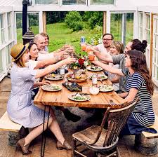 A dinner party is a social event where a small group of people are invited to have dinner. How To Throw A Dinner Party Like A Vermonter Martha Stewart