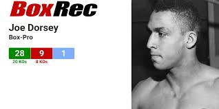 BoxRec: Joe Dorsey