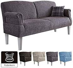 Descansar nos nossos sofás de três lugares é um luxo que nós sabemos que você merece. Cavadore 3 Sitzer Sofa Pasle Mit Federkern Fur Kuche Esszimmer Kuchensofa Essbank Im Modernen Landhausstil Verstellb Kuchen Sofa Kuchensofa 3 Sitzer Sofa