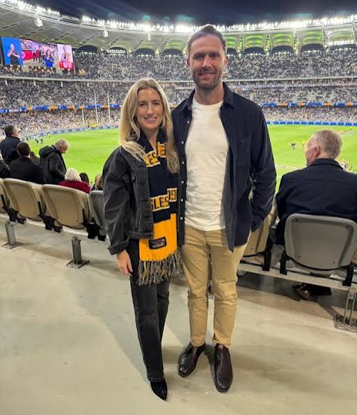 Former AFL player Mark Hutchings announces partner Hannah's death days after birth of daughter Sofia | Nine.com.au