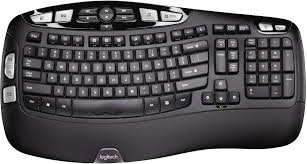 That is usually where i leave my hand when i'm typing. Logitech K350 Radio Keyboard German Qwertz Windows Black Ergonomic Gel Wrist Support Mat Conrad Com