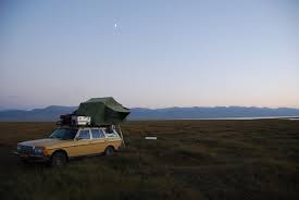 Mercedes W123 Camping Mercedes W123 Roof Tent Station Wagon