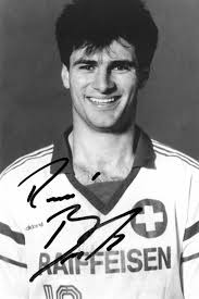 ORIGINAL unterschriebenes Foto (10x15cm) RENÈ BARTH Nationalspieler Schweiz 