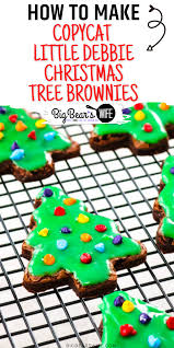 Apr 22, 2020 · her work has been published in rachael ray every day, art quench, rmagazine and edible jersey. Copycat Little Debbie Christmas Tree Brownies Big Bear S Wife