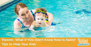 Parents What If You Don T Know How To Swim Tips To Help Your Kids Infant Toddler Swimming Lessons Toddler Swimming Lessons Toddler Swimming Swim Lessons