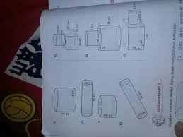 Kunci jawaban matematika kelas 6 hal 61. Hitunglah Volume Bangun Bangun Berikut Jika Perlu Gunakan Kalkulator Tolong Dibantu Butuh Cepat Brainly Co Id