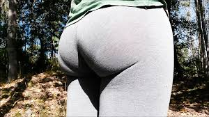 Grey Yoga Pants Vpl: Spandex Spandex Porn
