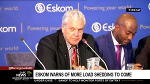 How eskom's load shedding came back to haunt cyril ramaphosa this week. Eskom Warns Of More Load Shedding To Come Youtube