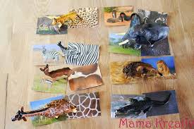 Spiele Selber Machen Assoziationsspiel Afrikanische Tiere Mama Kreativ Afrikanische Tiere Spiele Selber Machen Tiere Basteln