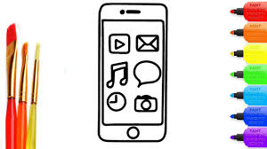 Our may 2021 free, downloadable tech backgrounds are here! Iphone Coloring Pages Coloring Book 2021