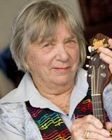 Musician takes her gift to the elderly