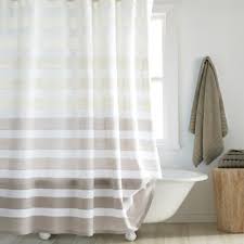 Dkny Highline Stripe Shower Curtain Striped Shower Curtains Long Shower Curtains Extra Long Shower Curtain