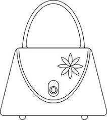 Dessin Un Sac A Main Dory Coloriages Leather Handbag Patterns Drawing Bag Art Drawings For Kids