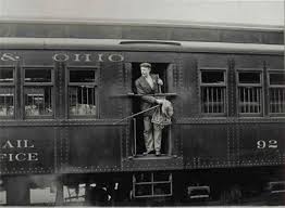 Post Office Railcar 1913 Post Office Baltimore And Ohio Railroad Vintage Photos