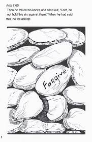 Free coloring pages 7 days creation printable. Bible Stephen